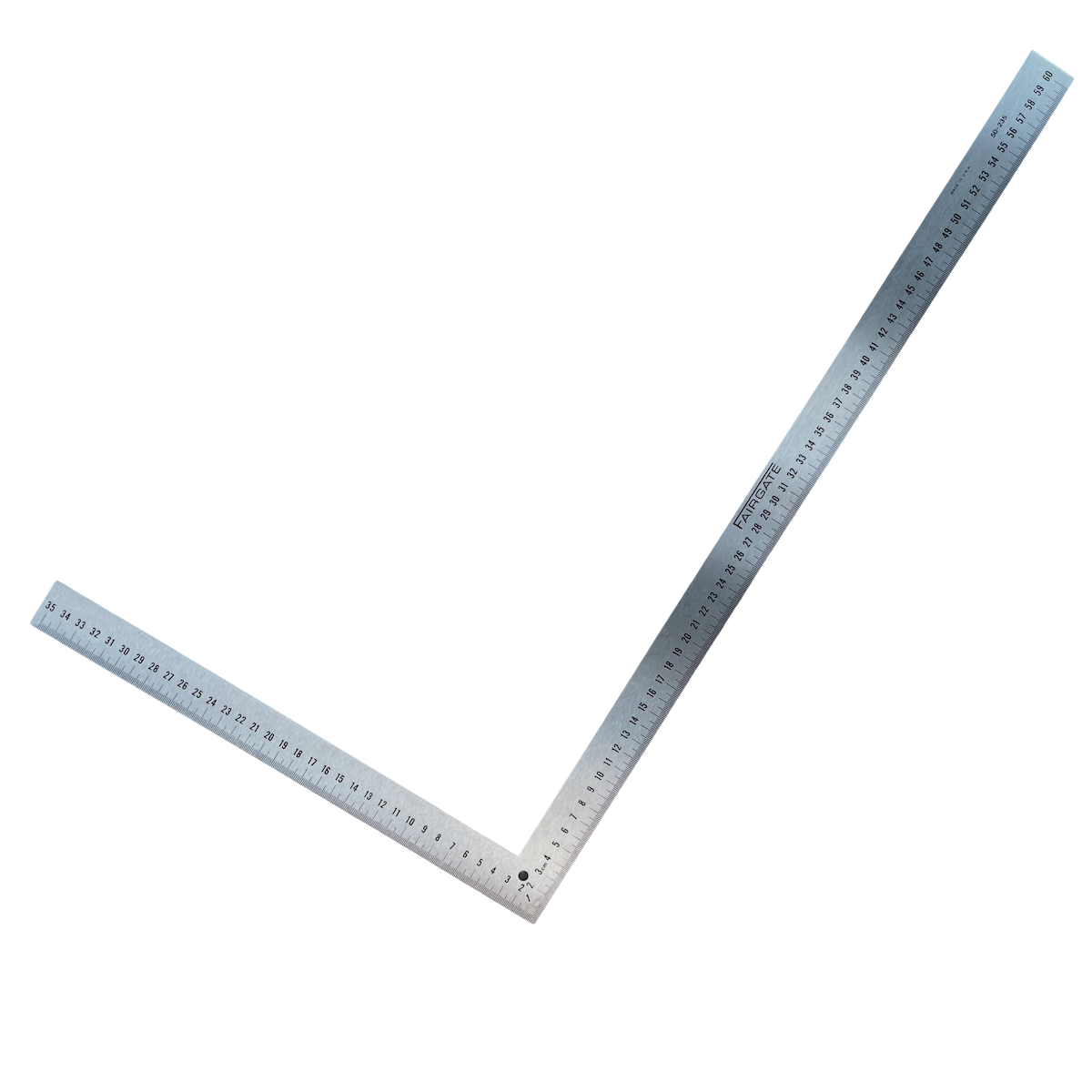 Metric Metal Fairgate L-Square Tailor Ruler FG50-235